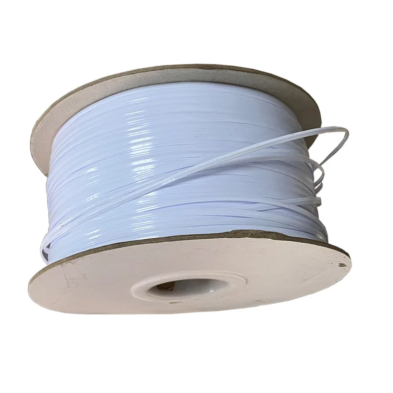 Black/White Color Twist Tie Wire For Wire Winding Tie Bundling Machine Strapping Tape Nylon Locking Ties Binding Tape أسود / أبيض اللون تويست التعادل الأسلاك لف التعادل آلة الربط الشريط النايلون قفل العلاقات ربط الشريط