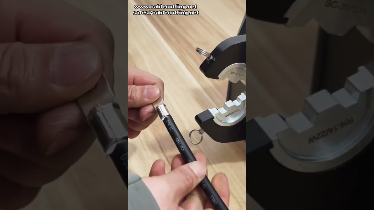 Electric Terminal Crimping Machine Hexagonal Crimp for Copper Lugs