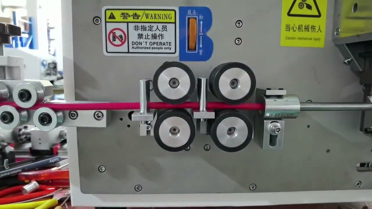 Large Square Computer Wire Stripping Machine Cutting Record Equipment