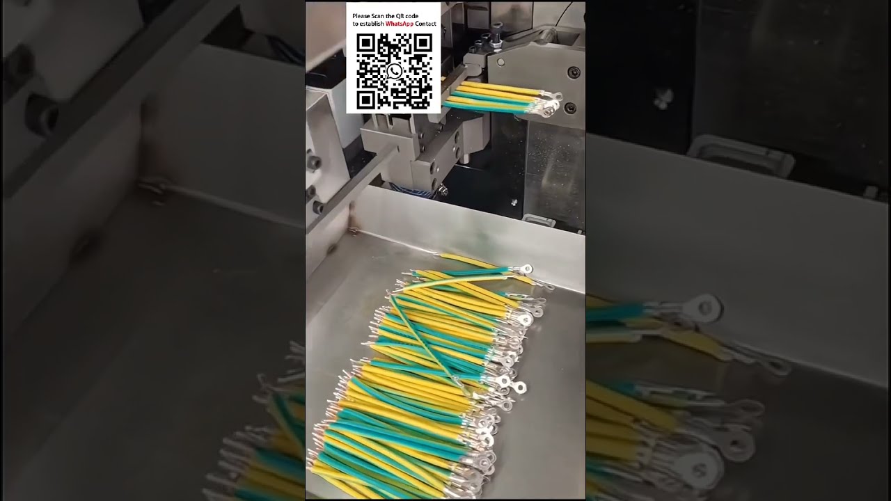 Fully Automatic Crimping & Tinning Machine for Quality Electronic Wire Processing