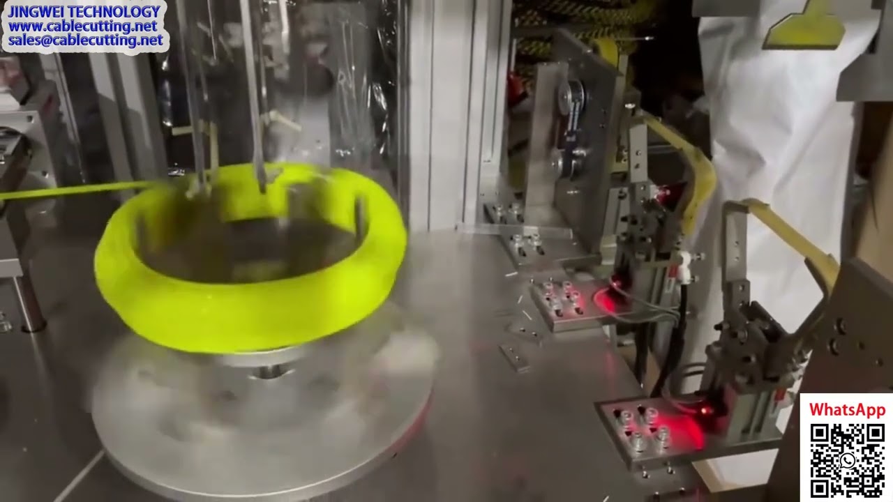 Automatic Fish Tape & Cable Puller Bundling Machine