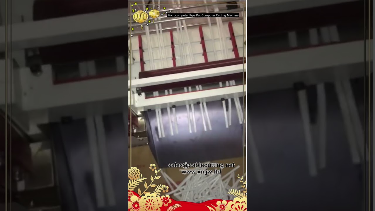 Microcomputer Pipe Pvc Computer Cutting Machine