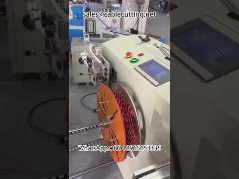 #Automatic metre counting rewinding and bundling machine #Threader #Threading #Wall #Wire &amp; Cable