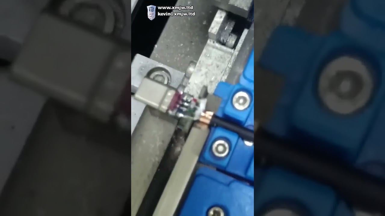 2020 Customized Automatic USB wire connector Type C product soldering machine usb cable making machi