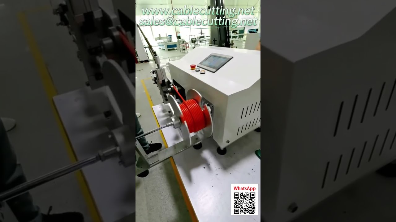 3 in 1 Cable Winding Machine Automatic Metering, Cutting & Neat Traversing